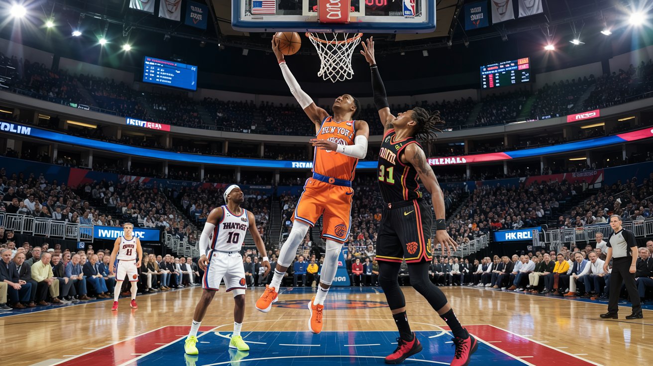 Knicks vs Atlanta Hawks Timeline